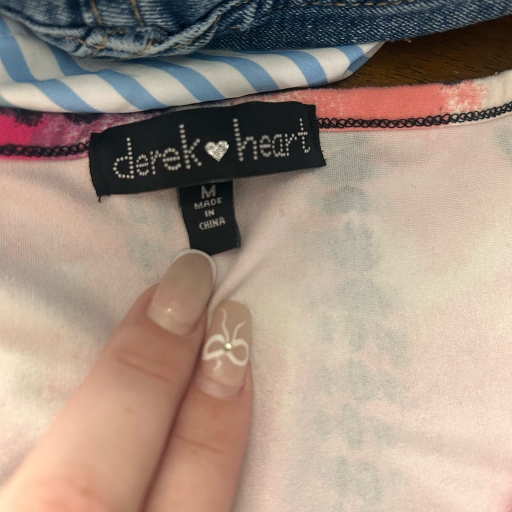 Derek Heart Pink Maxi Dress